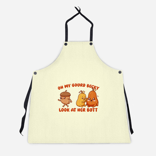 Oh My Gourd Becky-Unisex-Kitchen-Apron-SubBass49