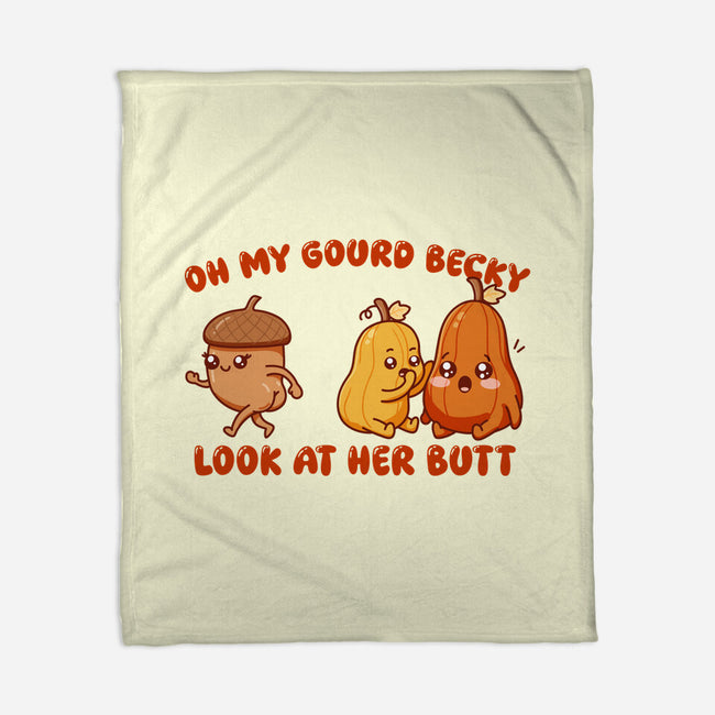 Oh My Gourd Becky-None-Fleece-Blanket-SubBass49