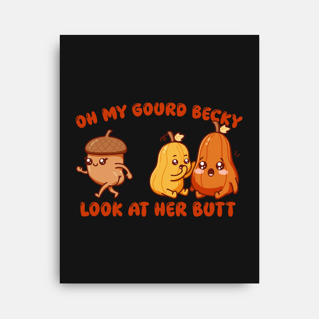 Oh My Gourd Becky-None-Stretched-Canvas-SubBass49