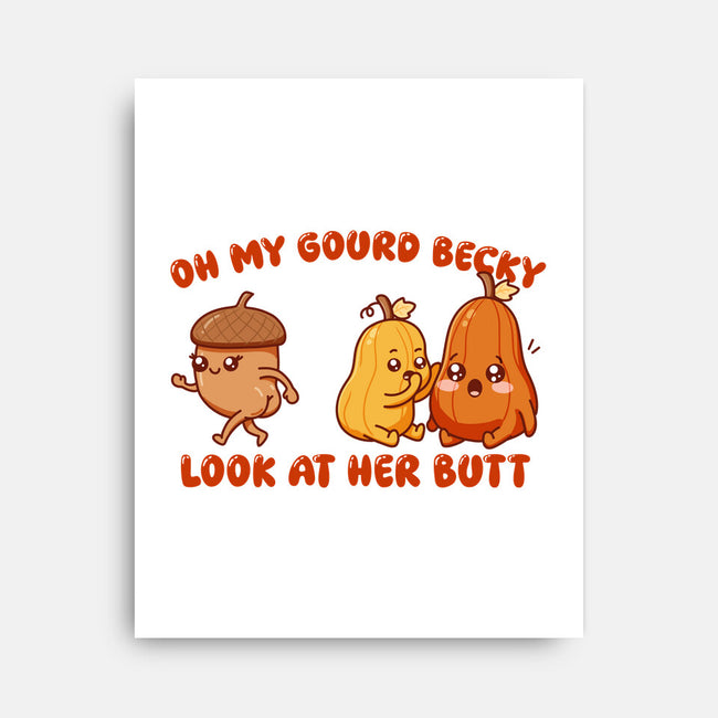 Oh My Gourd Becky-None-Stretched-Canvas-SubBass49