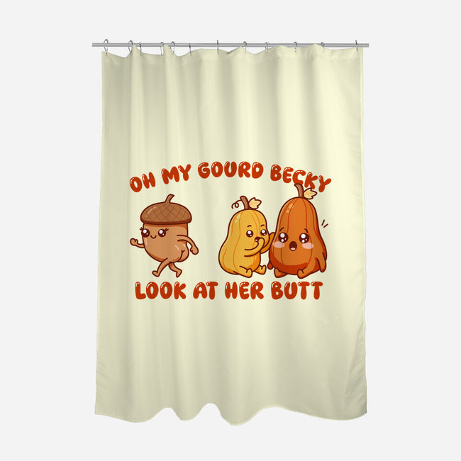 Oh My Gourd Becky-None-Polyester-Shower Curtain-SubBass49