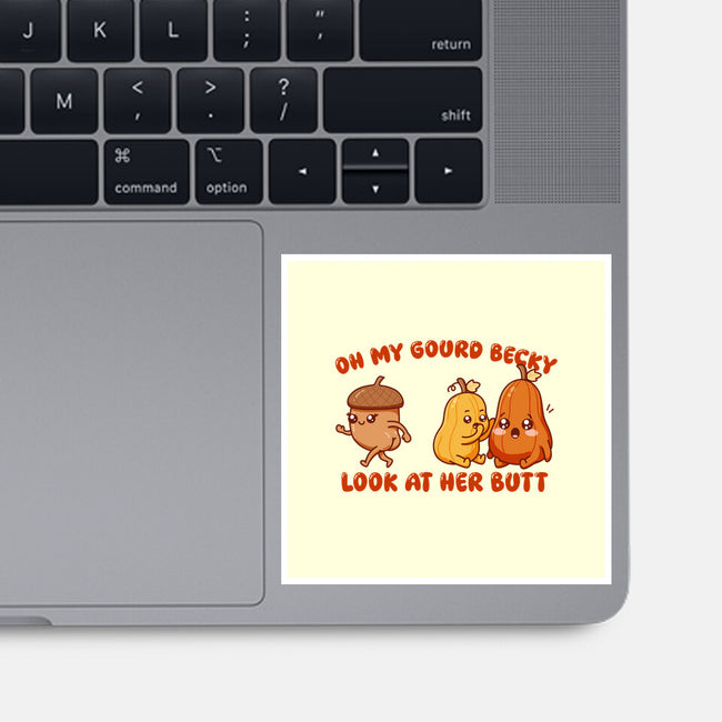 Oh My Gourd Becky-None-Glossy-Sticker-SubBass49