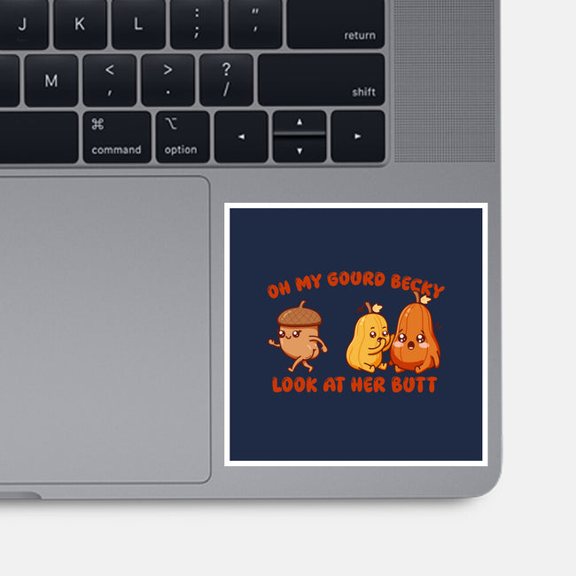 Oh My Gourd Becky-None-Glossy-Sticker-SubBass49