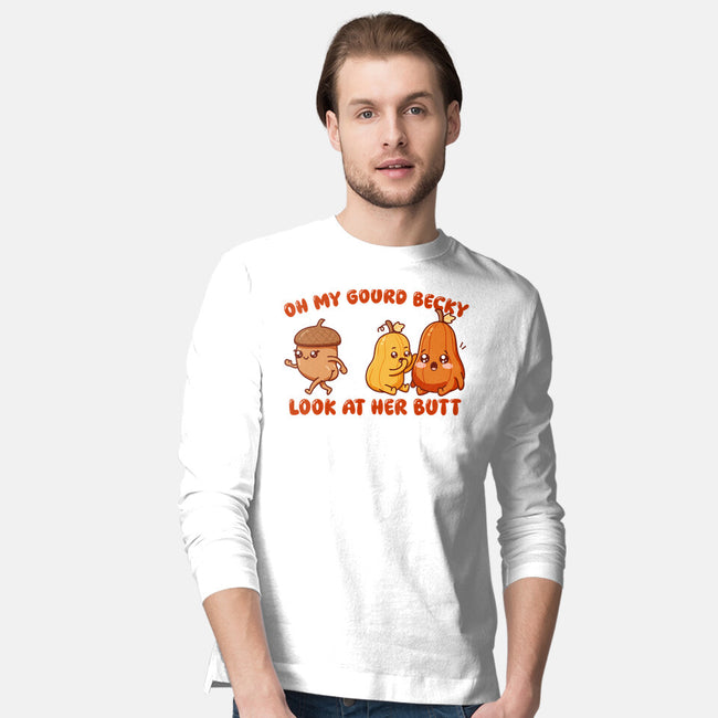 Oh My Gourd Becky-Mens-Long Sleeved-Tee-SubBass49