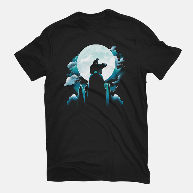 Ursa Stars-Womens-Fitted-Tee-Vallina84