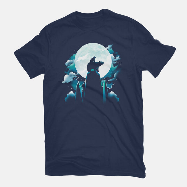 Ursa Stars-Womens-Fitted-Tee-Vallina84