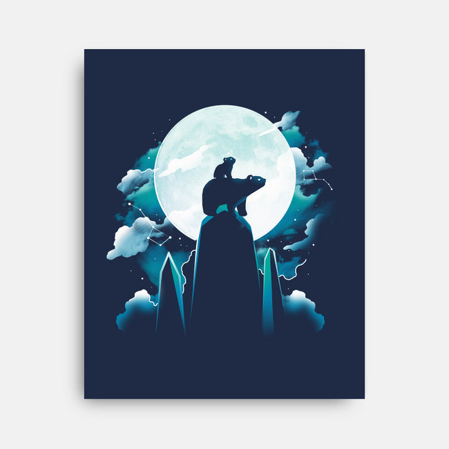 Ursa Stars-None-Stretched-Canvas-Vallina84