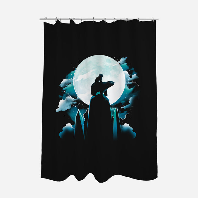 Ursa Stars-None-Polyester-Shower Curtain-Vallina84