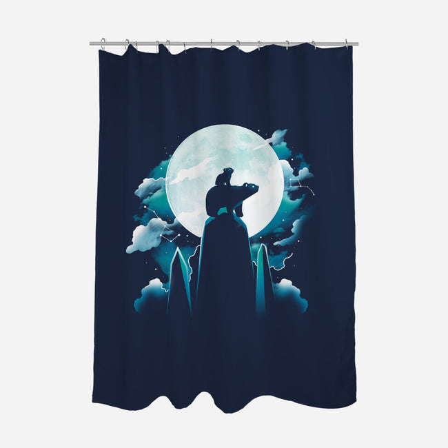 Ursa Stars-None-Polyester-Shower Curtain-Vallina84