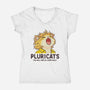 You Will Join Us-Womens-V-Neck-Tee-NMdesign