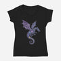 Schools Of The Arcane-Womens-V-Neck-Tee-LILIVIA