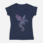 Schools Of The Arcane-Womens-V-Neck-Tee-LILIVIA