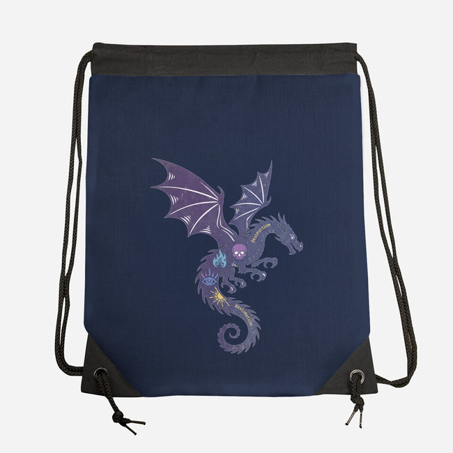 Schools Of The Arcane-None-Drawstring-Bag-LILIVIA