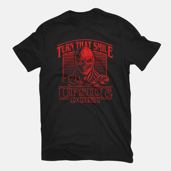 Smile Upside Down-Mens-Heavyweight-Tee-tjost