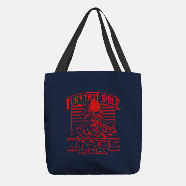 Smile Upside Down-None-Basic Tote-Bag-tjost