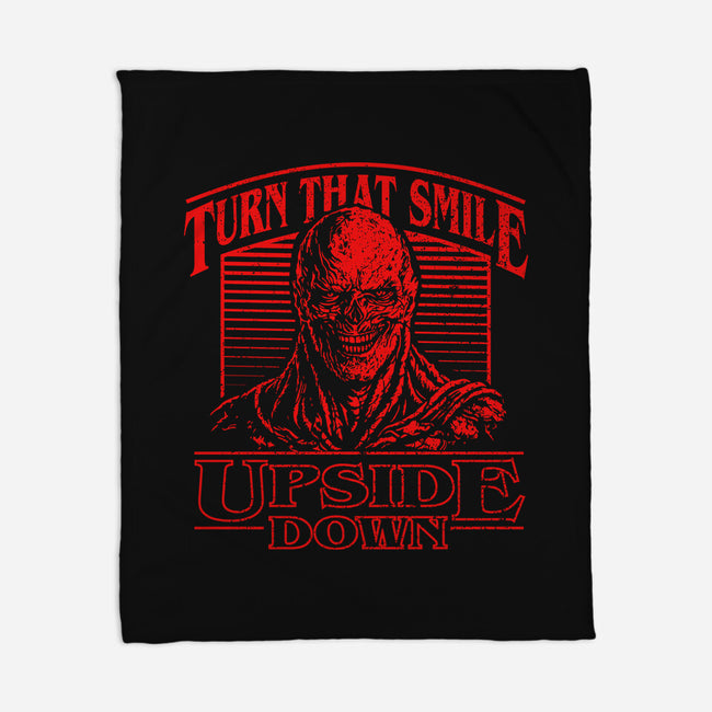 Smile Upside Down-None-Fleece-Blanket-tjost