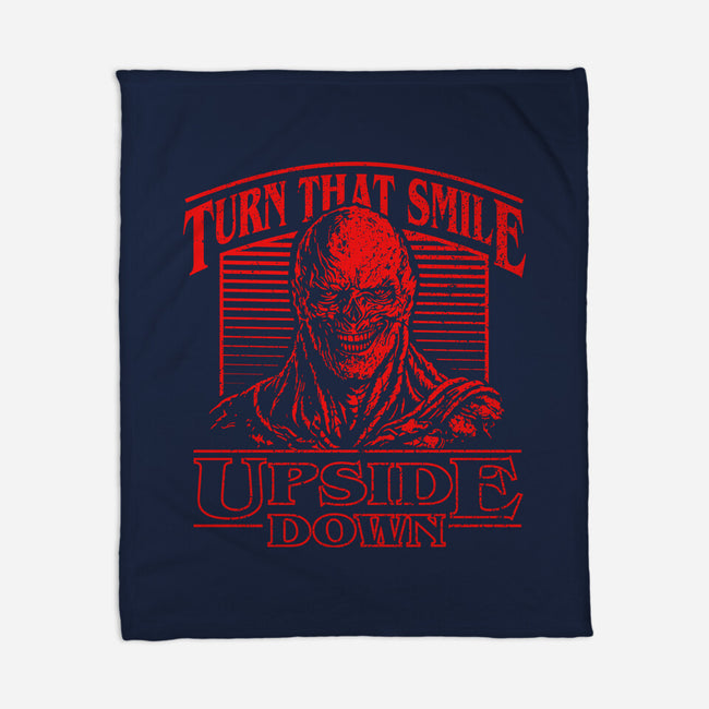 Smile Upside Down-None-Fleece-Blanket-tjost