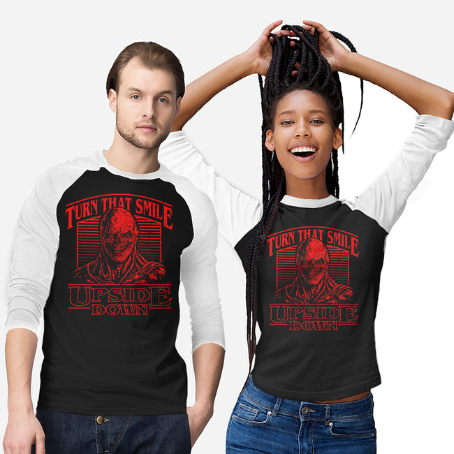 Smile Upside Down-Unisex-Baseball-Tee-tjost