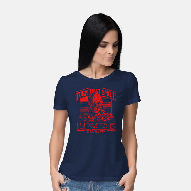 Smile Upside Down-Womens-Basic-Tee-tjost