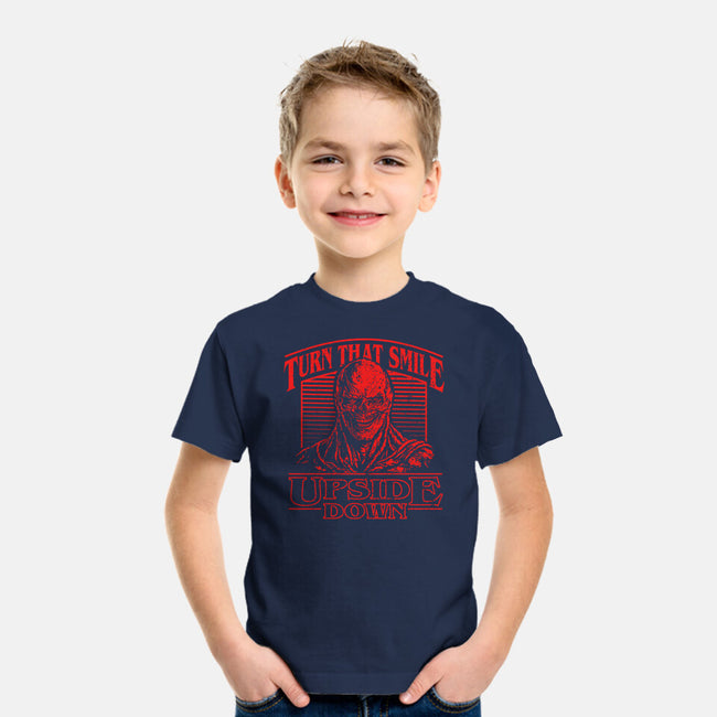 Smile Upside Down-Youth-Basic-Tee-tjost