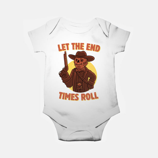 End Times Roll-Baby-Basic-Onesie-rmatix
