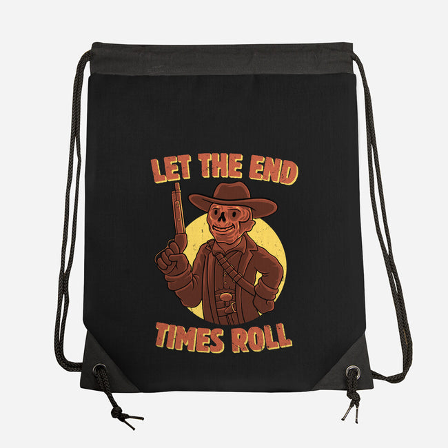 End Times Roll-None-Drawstring-Bag-rmatix