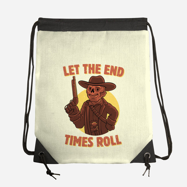 End Times Roll-None-Drawstring-Bag-rmatix