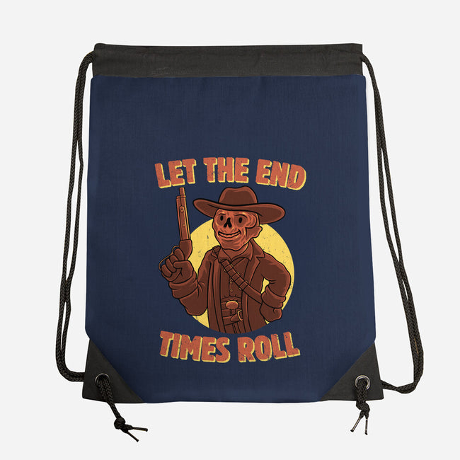 End Times Roll-None-Drawstring-Bag-rmatix