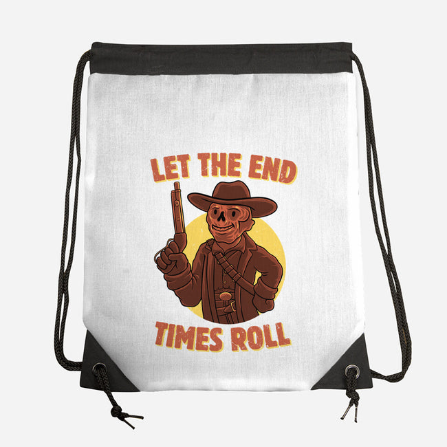 End Times Roll-None-Drawstring-Bag-rmatix