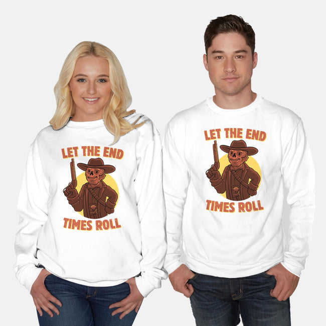 End Times Roll-Unisex-Crew Neck-Sweatshirt-rmatix