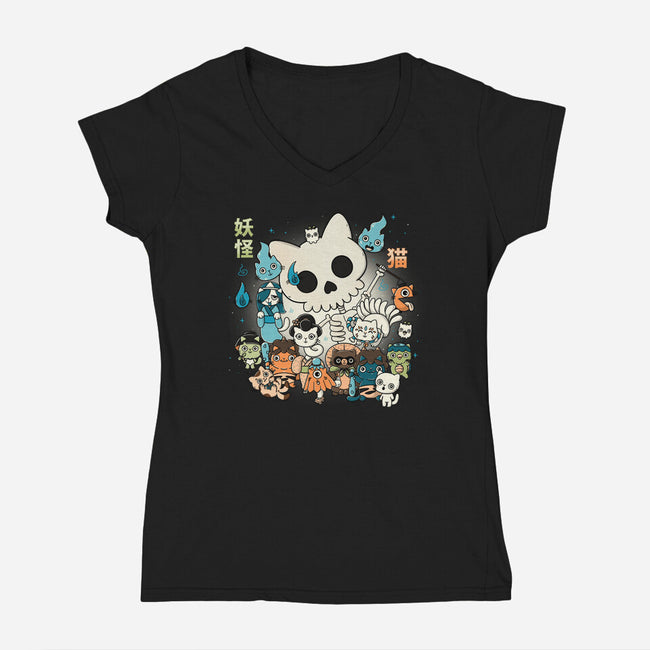 Yokat-Womens-V-Neck-Tee-Freecheese