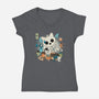 Yokat-Womens-V-Neck-Tee-Freecheese
