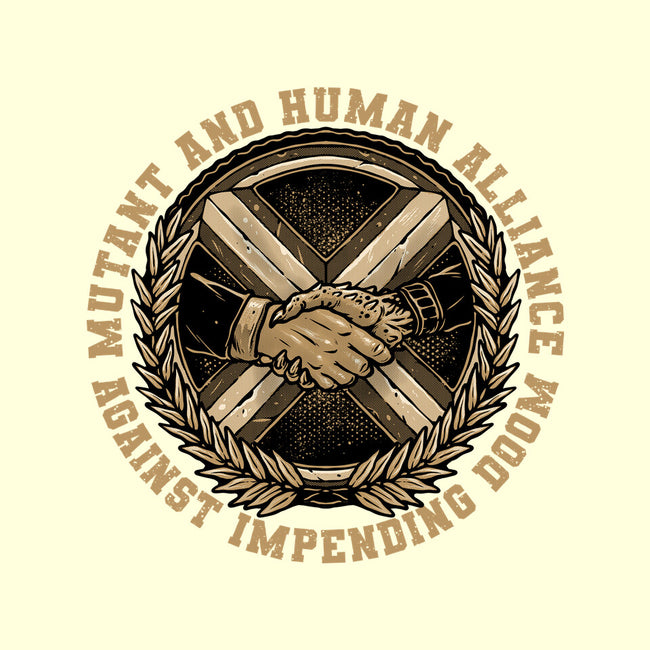 Mutant And Human Alliance-None-Basic Tote-Bag-glitchygorilla