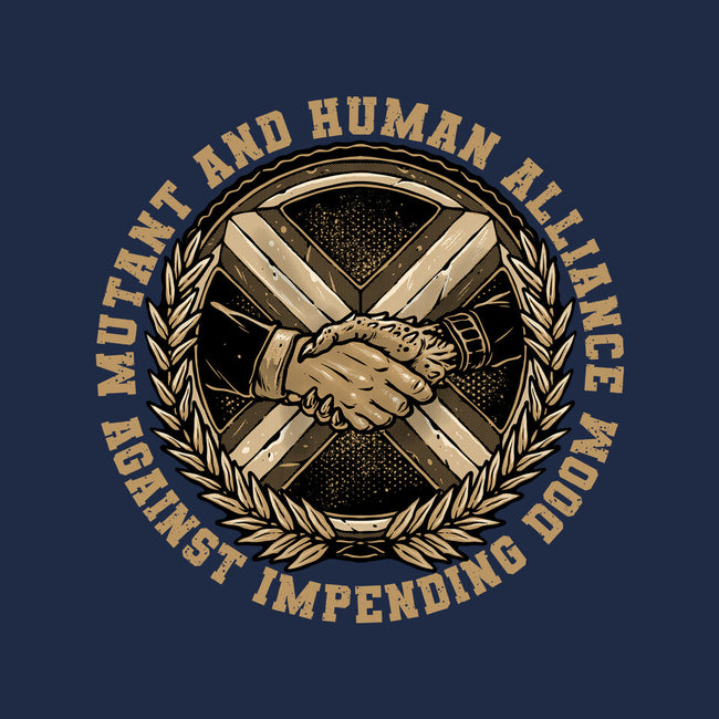 Mutant And Human Alliance-Womens-Basic-Tee-glitchygorilla