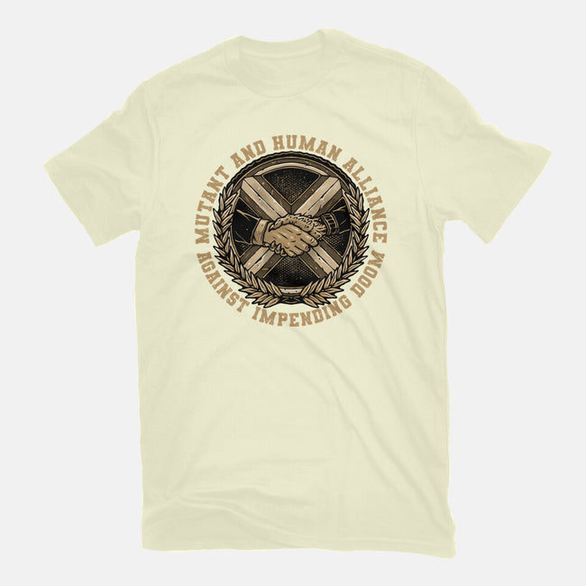 Mutant And Human Alliance-Mens-Basic-Tee-glitchygorilla