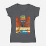 I Shot The Sheriff-Womens-V-Neck-Tee-imisko
