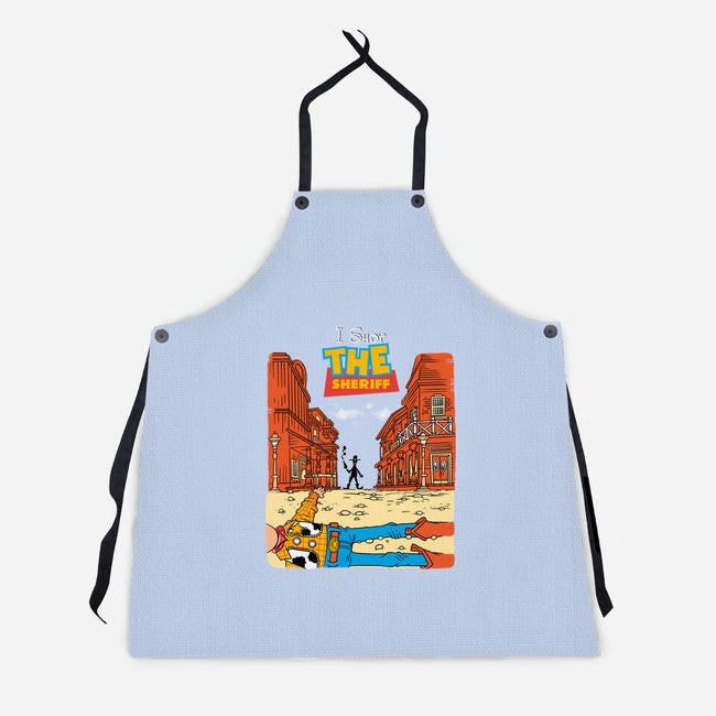 I Shot The Sheriff-Unisex-Kitchen-Apron-imisko
