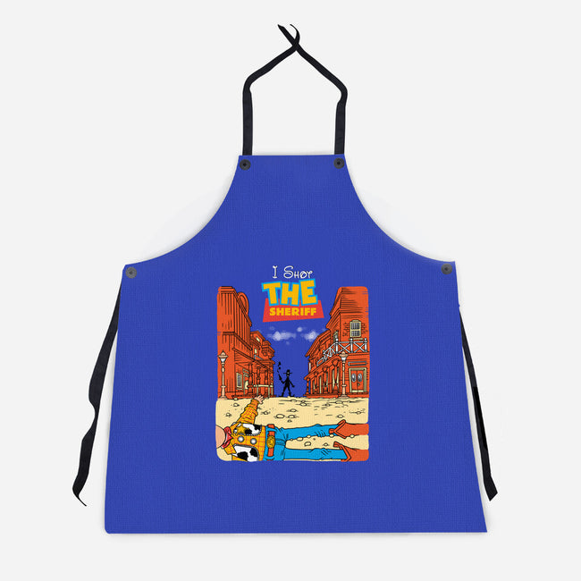 I Shot The Sheriff-Unisex-Kitchen-Apron-imisko