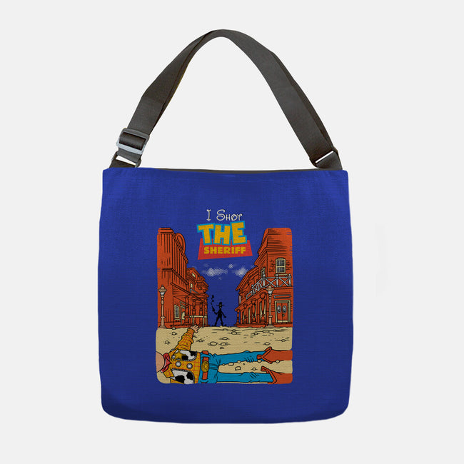 I Shot The Sheriff-None-Adjustable Tote-Bag-imisko