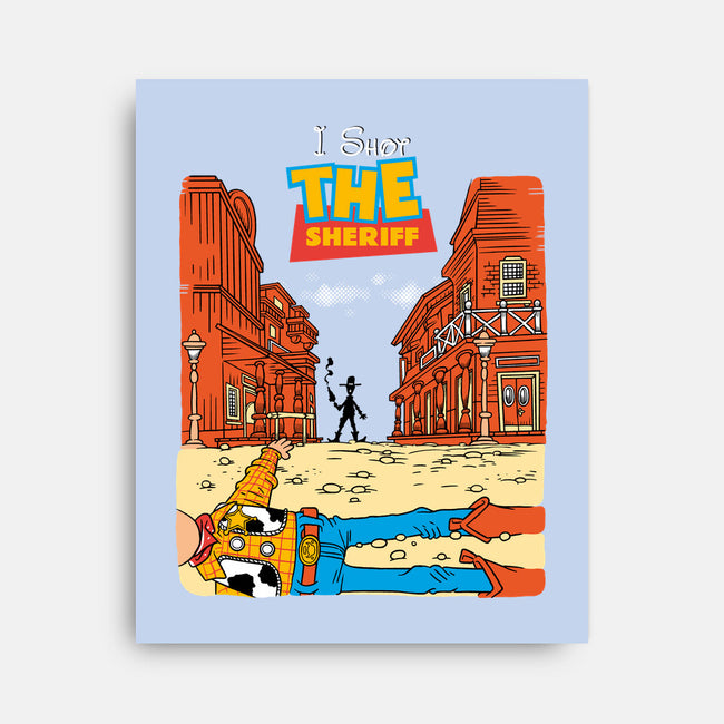 I Shot The Sheriff-None-Stretched-Canvas-imisko