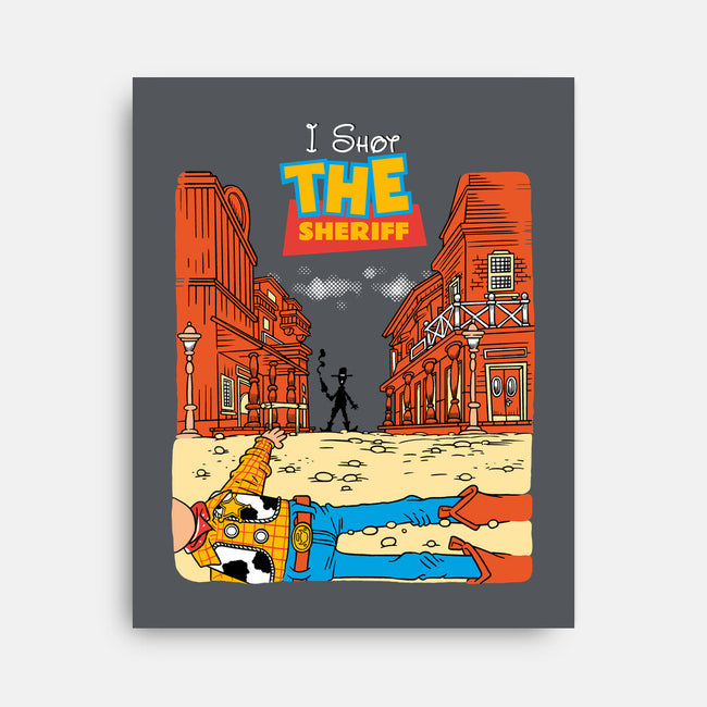 I Shot The Sheriff-None-Stretched-Canvas-imisko