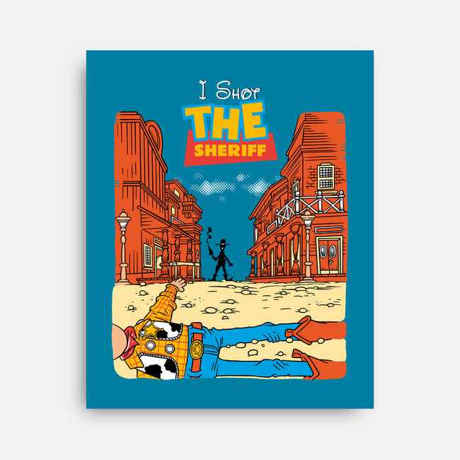 I Shot The Sheriff-None-Stretched-Canvas-imisko