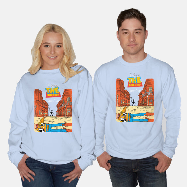 I Shot The Sheriff-Unisex-Crew Neck-Sweatshirt-imisko