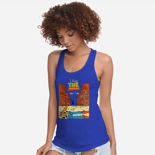 I Shot The Sheriff-Womens-Racerback-Tank-imisko