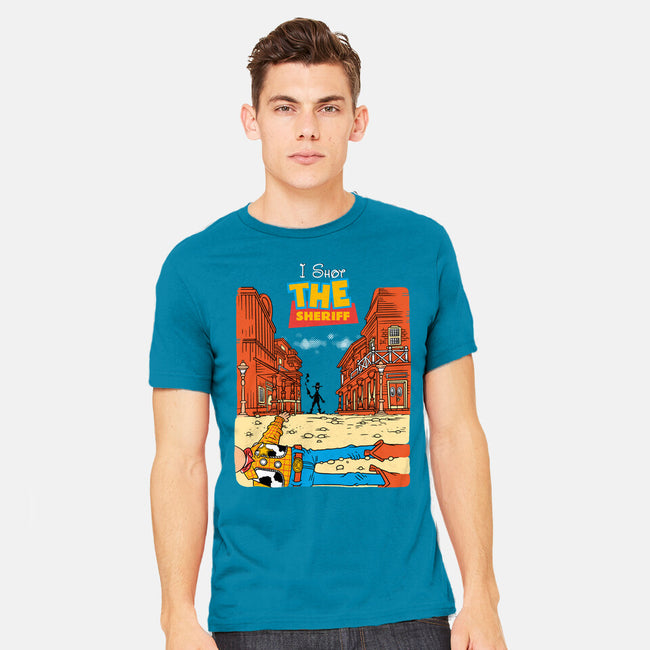 I Shot The Sheriff-Mens-Heavyweight-Tee-imisko
