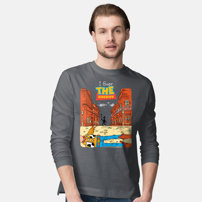 I Shot The Sheriff-Mens-Long Sleeved-Tee-imisko