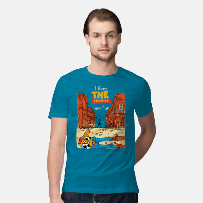 I Shot The Sheriff-Mens-Premium-Tee-imisko