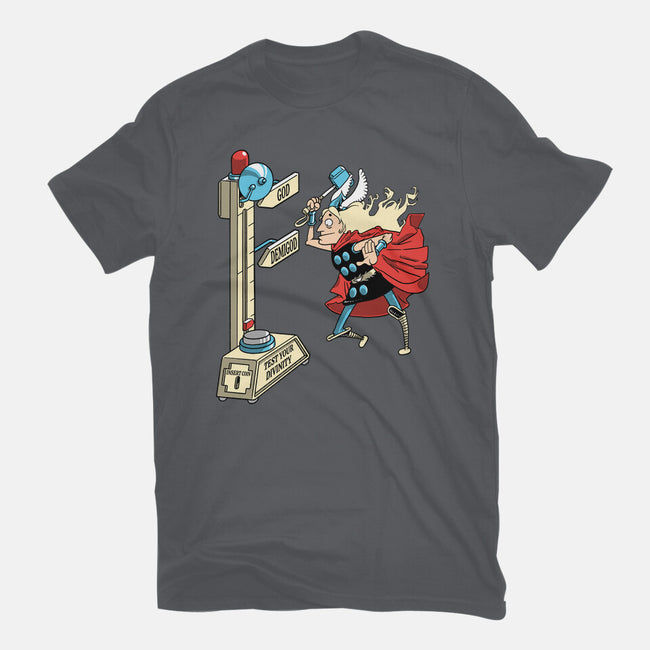 God Or Demigod-Womens-Fitted-Tee-imisko