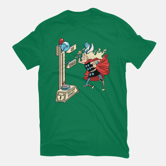 God Or Demigod-Womens-Fitted-Tee-imisko