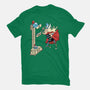 God Or Demigod-Womens-Fitted-Tee-imisko